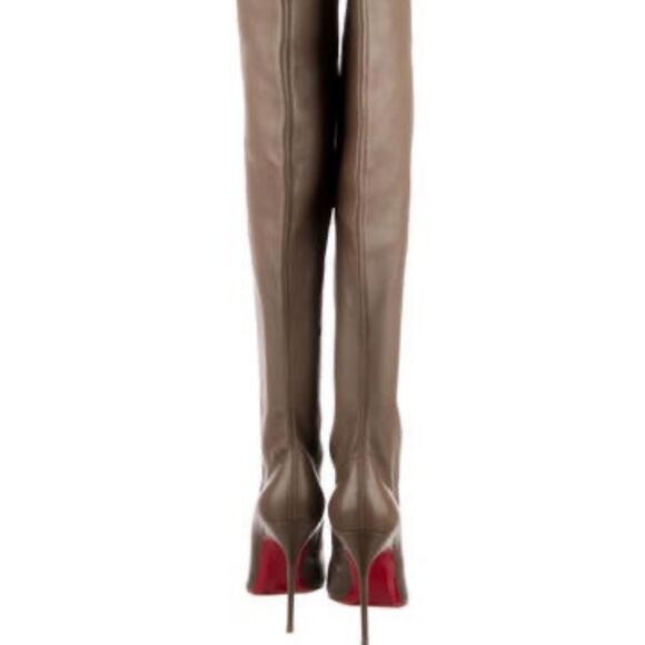 Authentic Christian Louboutin over the knee boots. Price is firm. - Picture 2 of 9